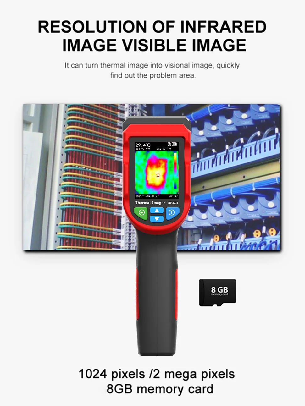 Noyafa Nf 521 Cheapest Thermal Camera NF521 Noyafa Digital Thermal