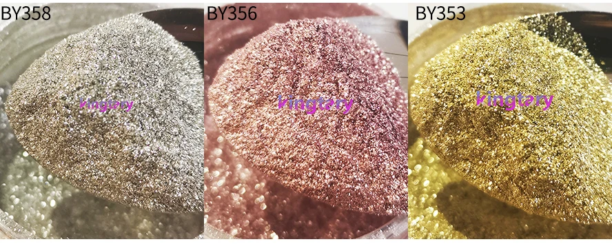 Borosilicate Glass Pearl Pigments Powder Diamond Synthetic Mica Pigment