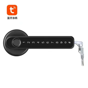 Home Smart Security Tuya Intelligent Apartment Home Office Fingerprint Electr door lock smart