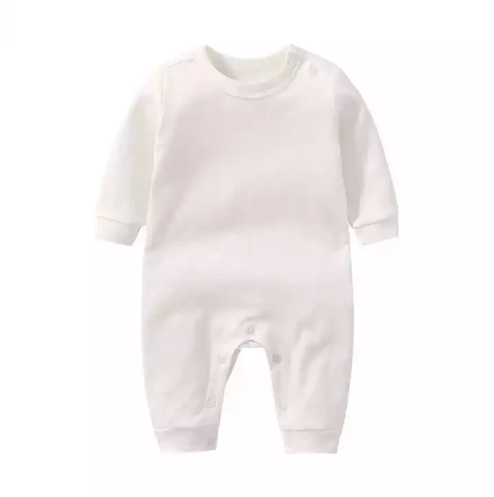 manufacturer High Quality Baby Boy Romper Jumpsuit 100% Organic Cotton Baby Tog Rated Sleepwear Jumpsuit Newborn Organic Cotton