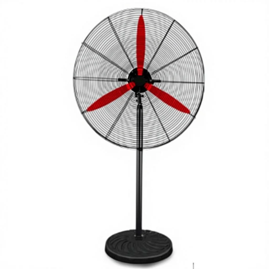 Pedestal Fan, 210W, Metal - detail 8