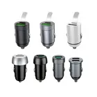 Alloy High End Robust Durable Zinc Aluminum Alloy Car Phone Charger Usb C Type Iphone Car Oem Charger For Laptop