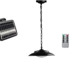 Led Light Solar CE ROHS 20 LED Bright Lamp Solar Powered Post Pendant Light With Pullswitch