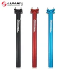 Bicycle LUNJE Aluminum Bicycle Seatpost 400mm Mountain Road Bike Seatpost 27.2mm / 30.9mm / 31.6mm Cycling Accessories