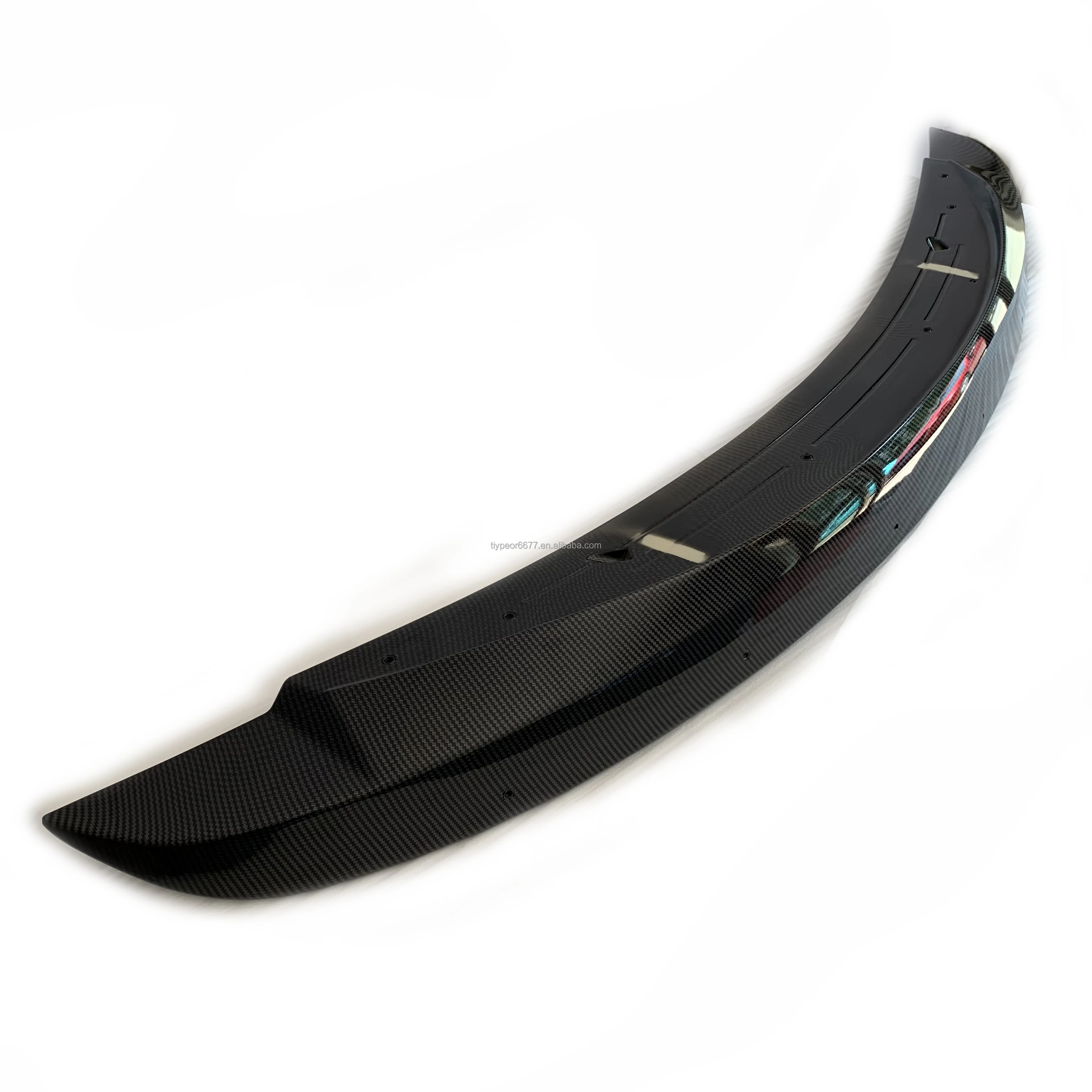 product rear bumper spoiler lip for chevrolet camaro 2010 2015 chin splitter carbon exterior accessories car rear tail wing spoiler-6