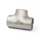Asme Tee ASME B16.5 Stainless Steel Pipe Fitting Butt Welded Tee From China Custom Equal Tee