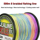 Fishing Wholesale Strong Strength Multifilament Line PE 8 Strand Braided 500m Fishing Line Special Offer