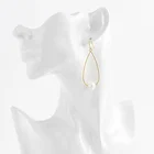Pearl Earrings Earrings Minimalist Jewelry Aloha Ocean MOMI Pearl Water Drop Earrings As Beach Girl Gift