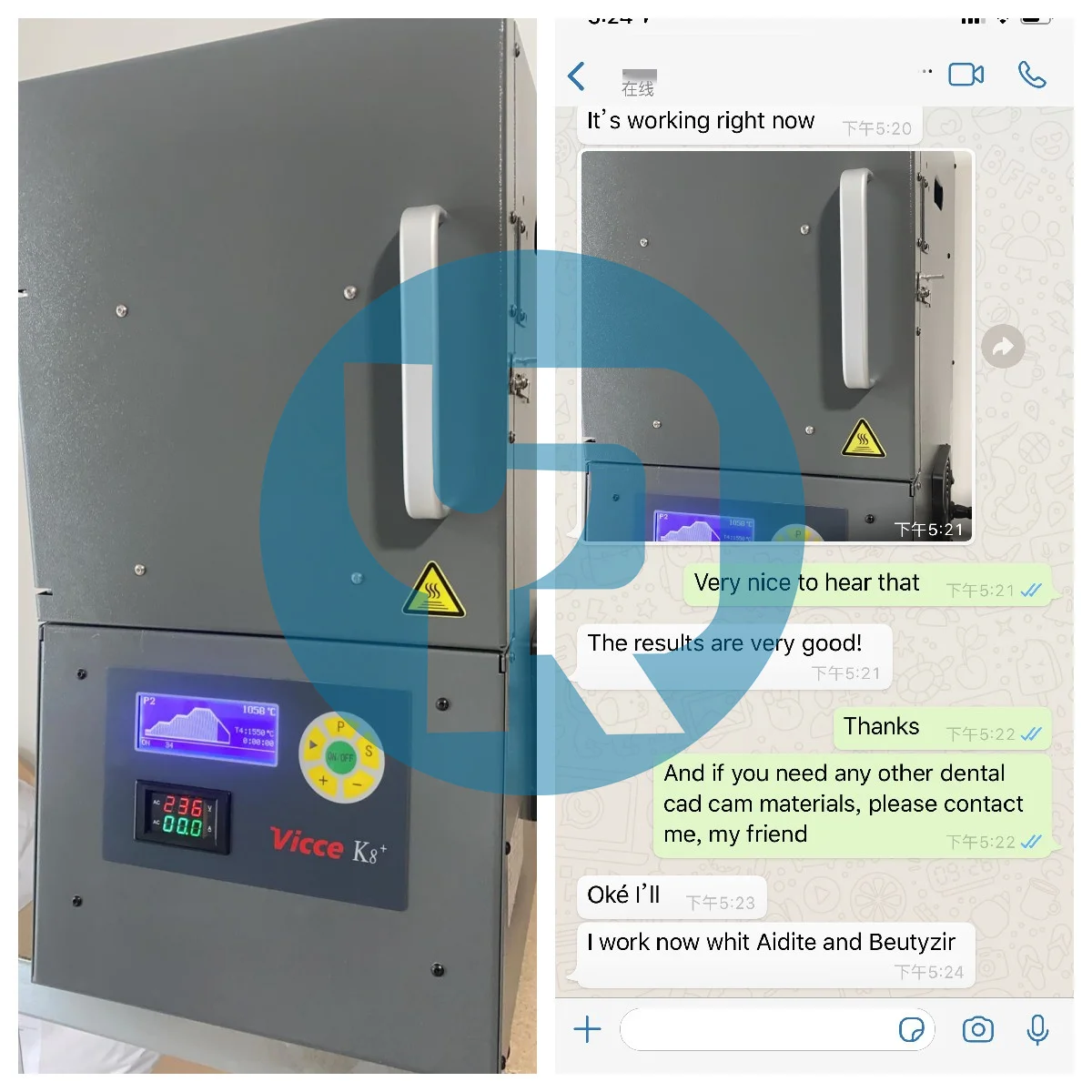 Best Selling YUCERA K8 Fast and Slow Zirconia Sintering Furnace Sintering Oven Dental Lab Equipment for Dental Laboratories