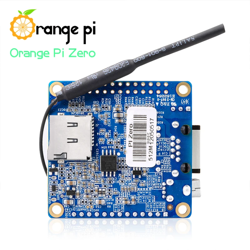 Orange Pi Zero/Zero NAS H2 512MB WiFi SBC Expansion Board USB Black ABS Case T 