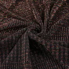 New Design Textile Nylon Dyeing Indian Fancy Wholesale Knit Gold Lurex Spandex Fabric