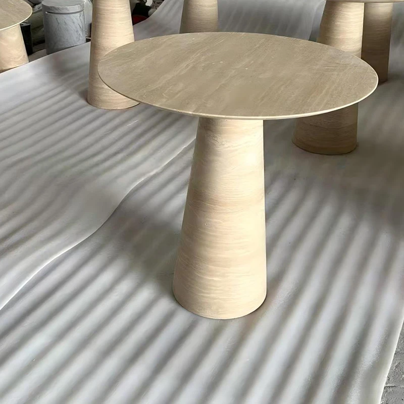 product luxury natural travertine modern handmade portable coffee table for living room home furniture-5