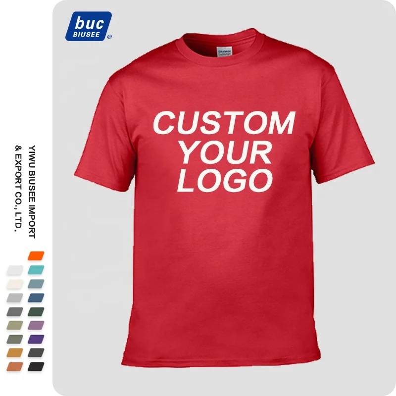 First Class Quality 100% Cotton Custom Design Your Own Logo Blank T Shirt Custom Embroidery Printing Oversized T Shirt