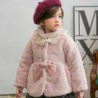Baby Coat Girl TZ-102 New Fashion Baby Cardigan Coat Rabbit Fur Warm Jacket Girl Thicken Children's Wear