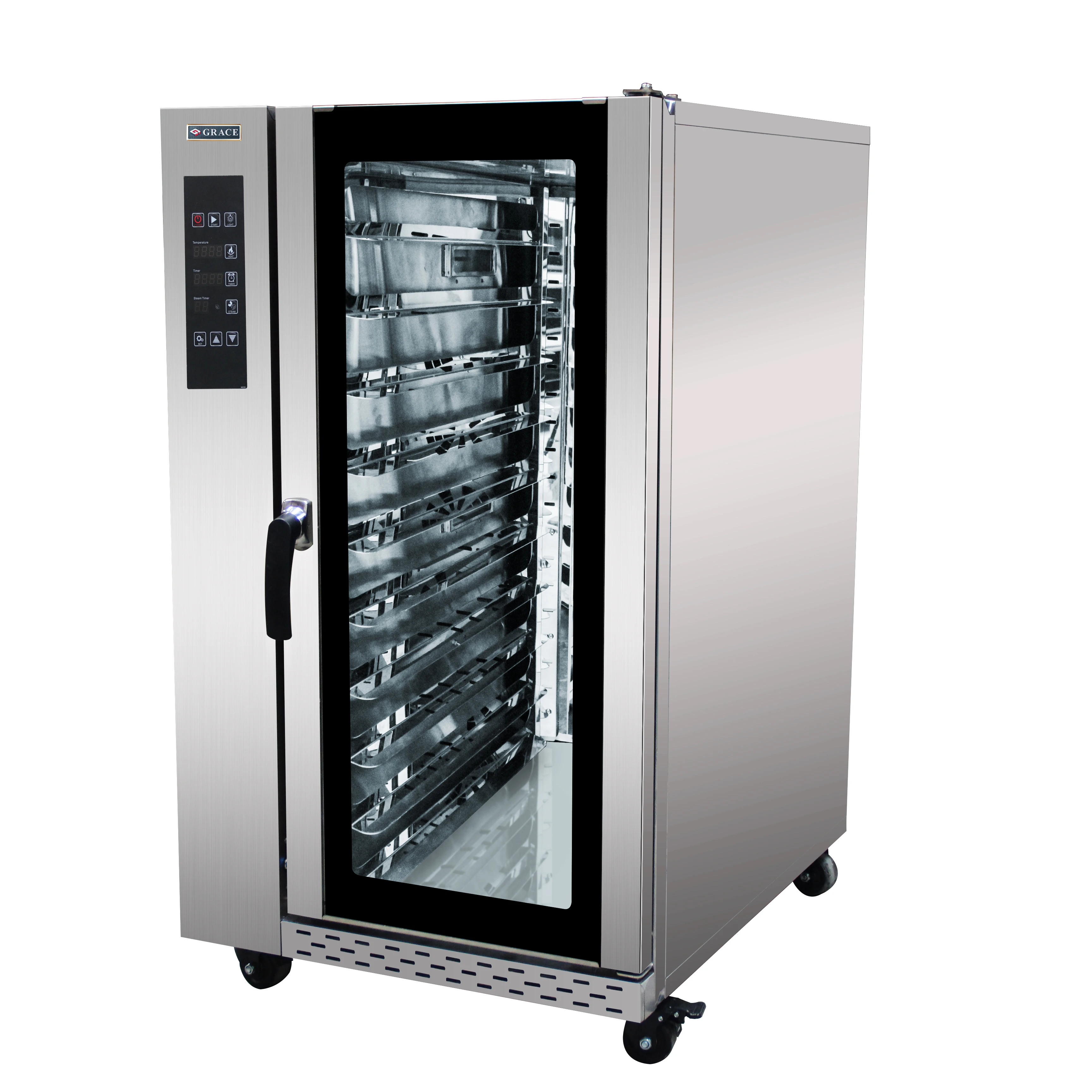 Commercial 10 12 16 Trays Electric Oven Gas Oven Bread Baking Hotair