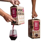 Tea Bag In Custom Portable 1L/2L/3L/5L Coffee Wine Edible Olive Oil Milk Tea Water Juice Drink BIB Bag In Box Dispenser