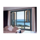 Windows Glass Window Custom Aluminum Alloy Windows Broken Bridge Aluminum Flat Open Windows Glass Window