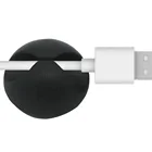 Wire Cable Holder Eco Friendly Custom Design Soft PVC Rubber Usb Wire Desktop Cable Holder Clip