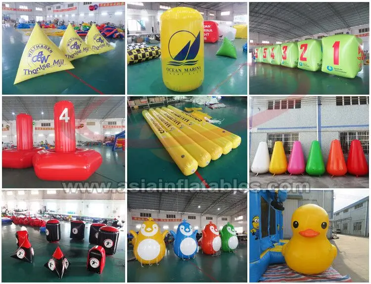 Custom 10 person towable inflatable water ski tube double lane Inflatable Floating Banana Boat