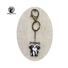 Doll New Product Personality Custom Design Wooden Engraving Doll Keychain