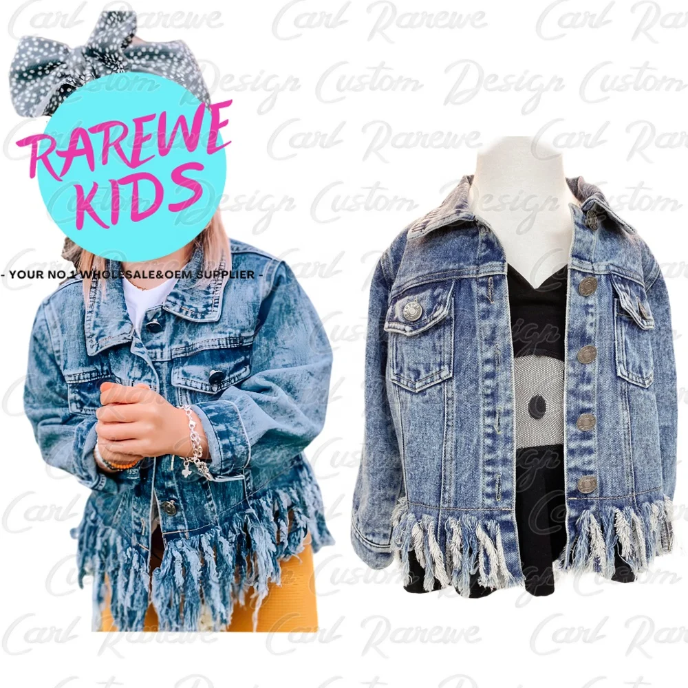 New Hot Sell Baby Girls Kids Ripped 