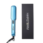 Hair Iron Custom Tourmaline Ceramic Induction Hair Straightener Glitter Titanium Flat Iron With Private Label