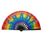 Hand Fan Large Hand Fans Custom Large Chinese Uv Hand Fan