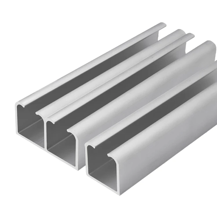 30 * 32 Hanging Rail U-shaped groove Assembly Line Extruded Aluminum Profile Hanging Strip Placed Pulley Slide Rail manufacture