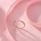 14k Diamond Pave 18K 14K Gold Diamond Criss Cross Pave Ring 14K Gold Plated Diamond Weeding Ring For Women