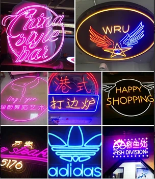 Sharewin Custom Outdoor Neon Light Stainless Steel Backlit Signage 3d Shop Name Sign