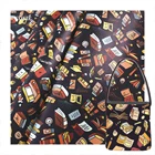 High Quality Custom Leather Designer Books Binding Fabric Digital Printing Synthetic Vinyl Fabric For Faux Leather Wallet