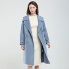 Coats Coat Plus Size Double Breasted Overcoat Ladies Woolen Coats Customized Cashmere Wool Coat