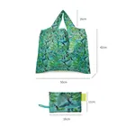 Polyester Bags Bag 210T Polyester Foldable Shopping Bags RPET Grocery Bag Maket Tote Bags Foldable