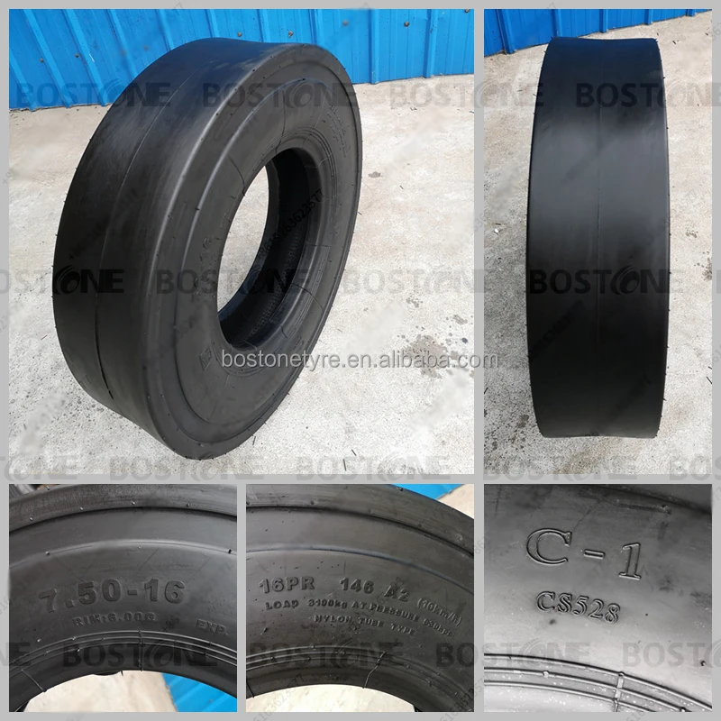 7.50-16 L-5S tires(3)