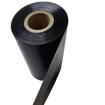 Wax And Resin Mixed 110MM X300M Per Roll Black Color Ribbon Roll For Zebra Thermal Transfer Printers And Cable Labels