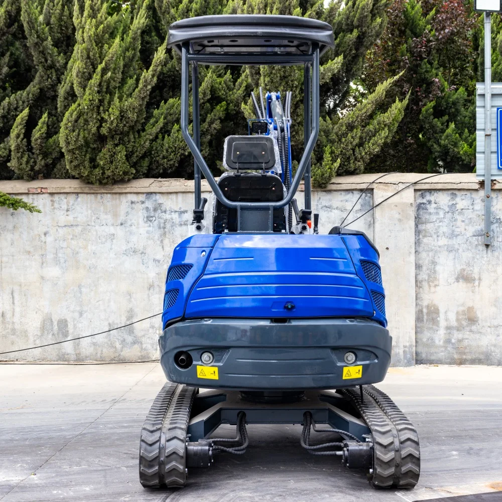 product heavy duty 2500kg earth moving machine with bagger attachment small excavator for trenching landscaping ce certified-5