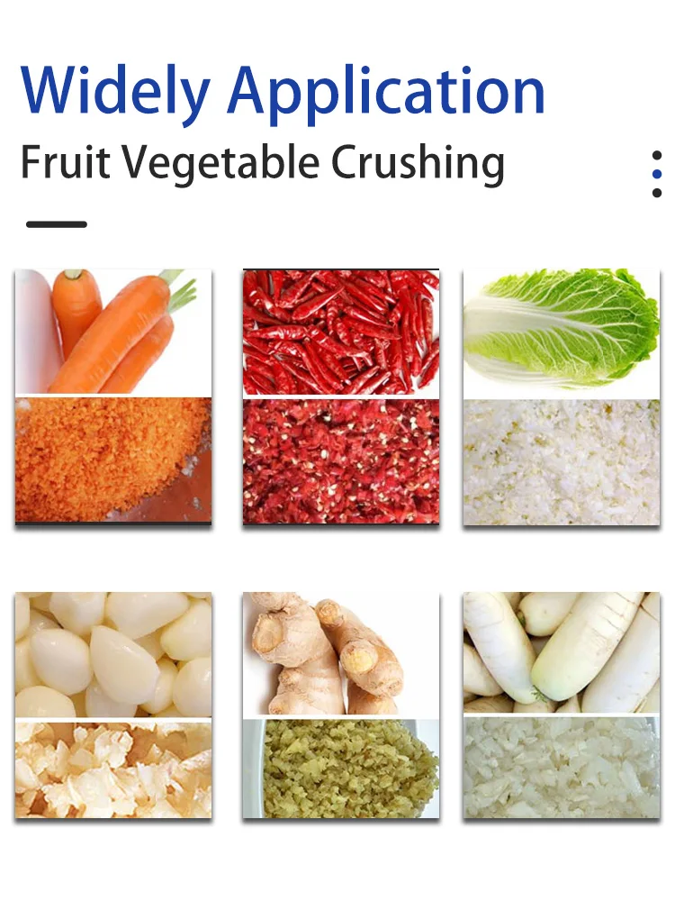 Industrial Food Lettuce Onion Ginger Dried Fruit Cabbage Garlic Parsley Vegetable Chopper Chopping Cutting Machine details