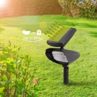 Garden Solar Integrated Adjustable Garden Lamp Warm White For Outdoor Lighting Adjustable Solar Powered Lamp For Outdoors