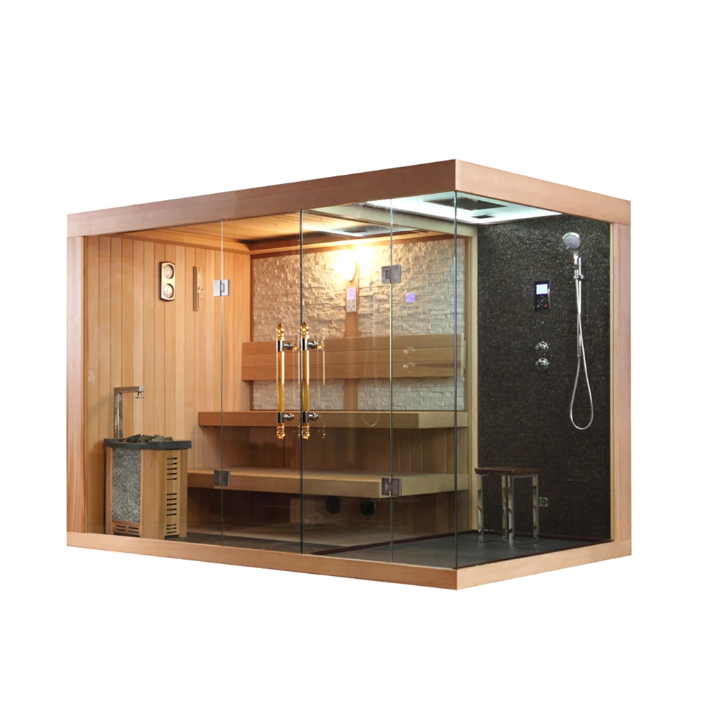 Top berouw hebben Converteren Hs-sr1388 6-8 Person Sauna,Infrared Steam Sauna Shower Combination - Buy  Sauna Shower Combination,Steam Sauna Shower Combination,6-8 Person Sauna  Product on Alibaba.com