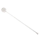 Cocktail Stick Factory Direct Custom Round Cocktail Bar Metal Stainless Steel Swizzle Stick Wine Drink Stirrers