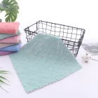 Towel 100% Polyester Kitchen Towel Coral Pile Non-oil Absorbent Dish Cloth Towel