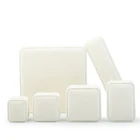 Earring White Earings Box VEB01B Wholesale Customised White Velvet Jewellery Earring Box And Packaging