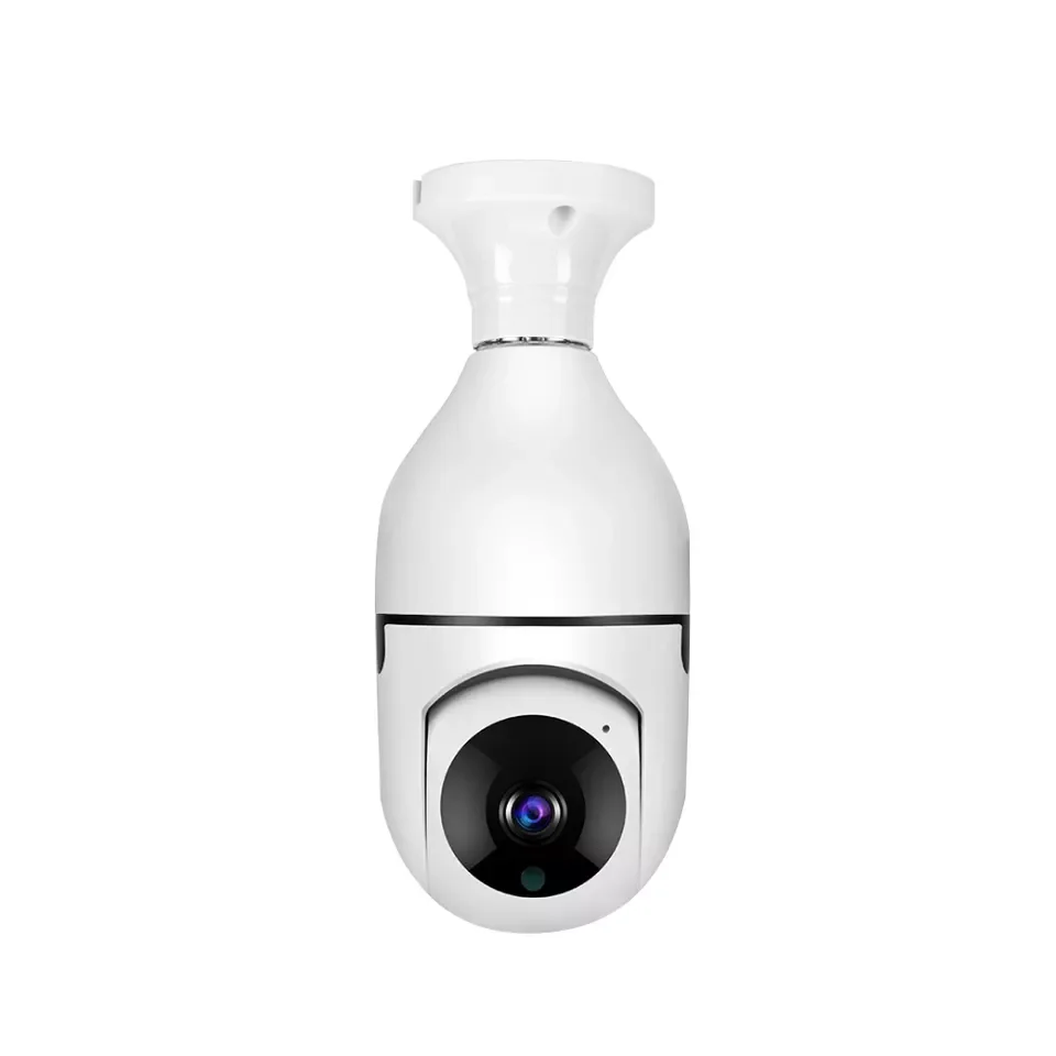 New Remote Wifi Wireless Surveillance Security Cameras Infrared Night Vision Light Bulb Network Camera