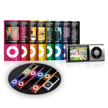 Slim 1.8" LCD 3th MP3 MP4 Music Player support 8GB 16GB micro sd TF memory card Video Photo Viewer eBook Read stereophone