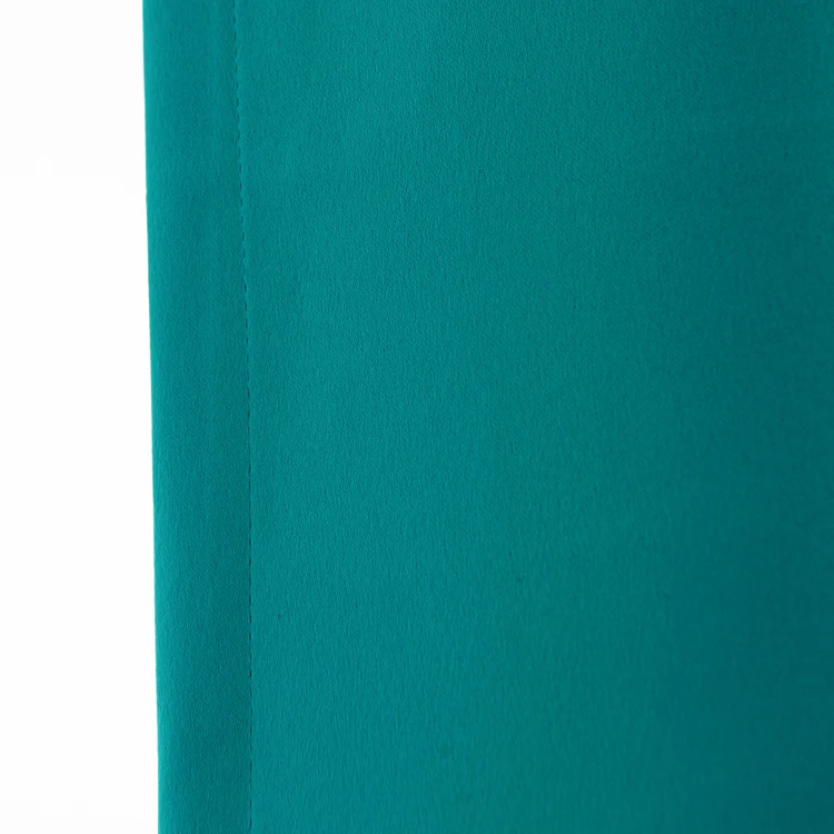 Home decorating bedroom blackout 100% polyester curtains with custom logo