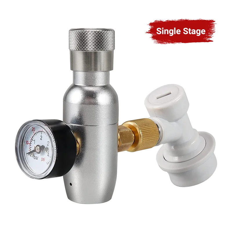 product mini keg co2 dispenser with 0 60 psi pressure regulated soda gauge convenient 0 60 psi pressure regulator for soda-1