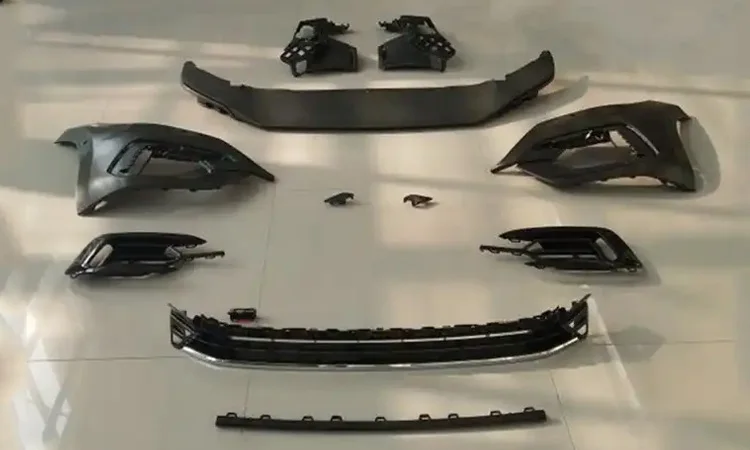 product kebel modified body parts car tuning front bumpers lip set car front bumper set for vw passat cc 2019-6