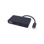 Adapter Audio USB Multifunction Adapter USB C To VGA DP Audio PD Adapter