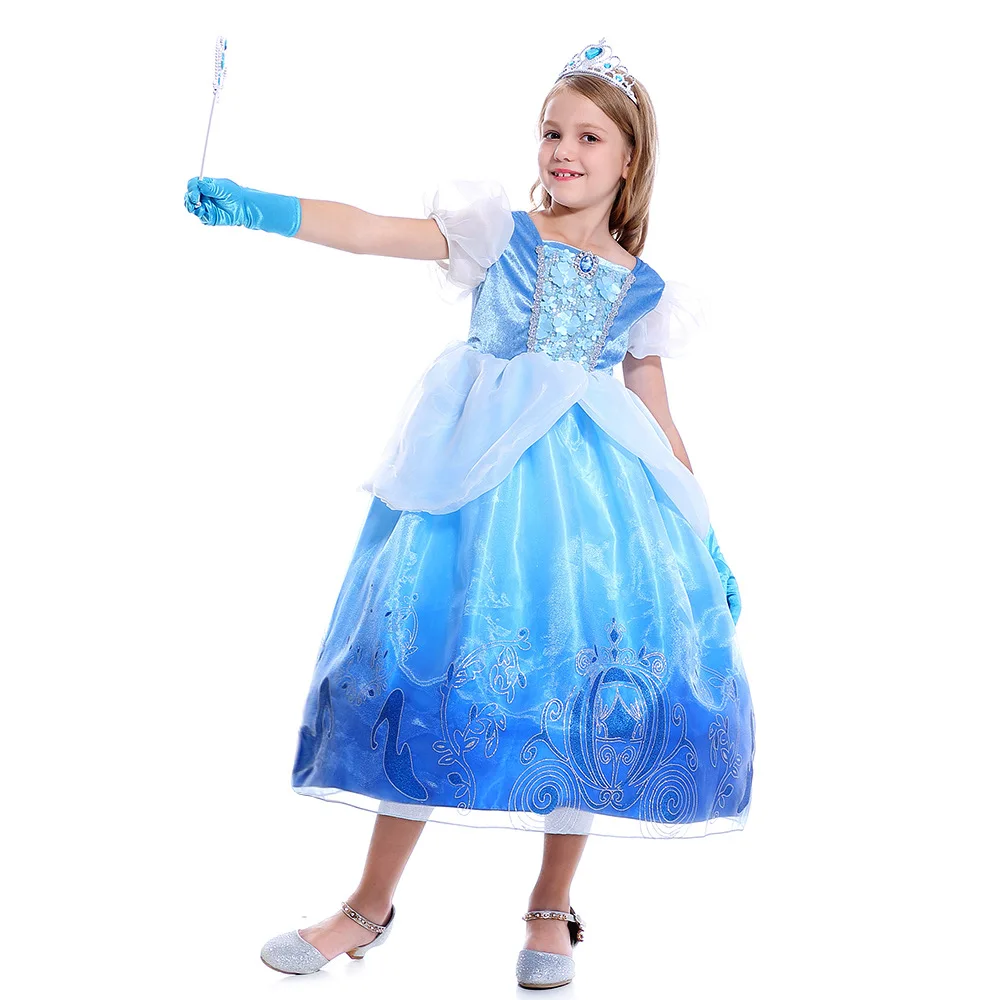 Cinderella Sequin Embroidery Flower 
