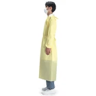 Gowns Gown Washable Reusable Medical Gowns Surgical Long Sleeve PE PU Coating Isolation Gown Anti Static